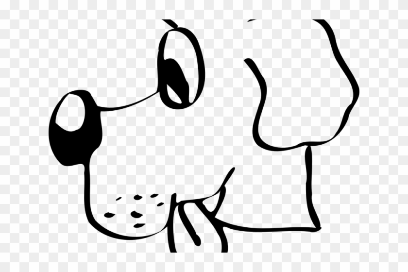 Tongue Clipart Black And White - Because Of Winn Dixie Drawings #1454154