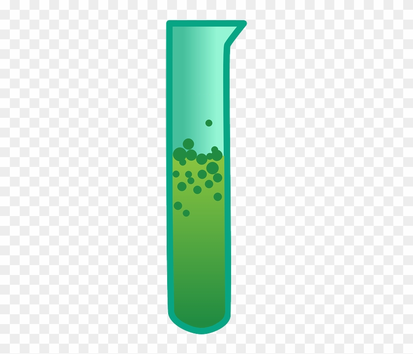 Test Tube Bubbling Science Chemical Reaction Clipart - Graphic Design #1454208