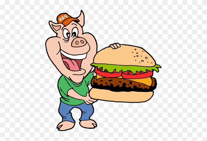Burger Clipart Bbq Burger - Pulled Pork Sub Clipart #1454352