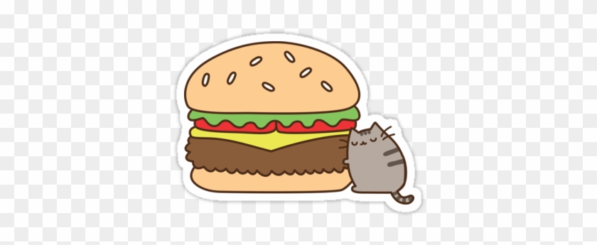 Nyan Cat Clipart Burger - Pusheen Burger #1454364
