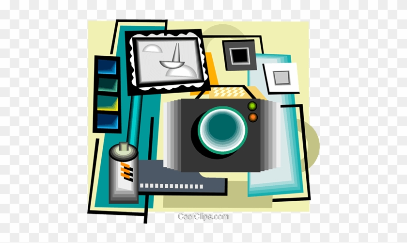 Photography Equipment Royalty Free Vector Clip Art - Illustration #1454459