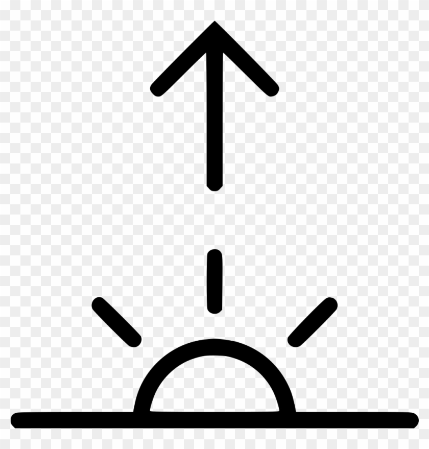 Sunset Icon Clip Art - Icon Sunrise #1454534