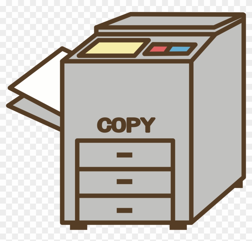 Print Shop Operations - Photocopier Clipart #1454540