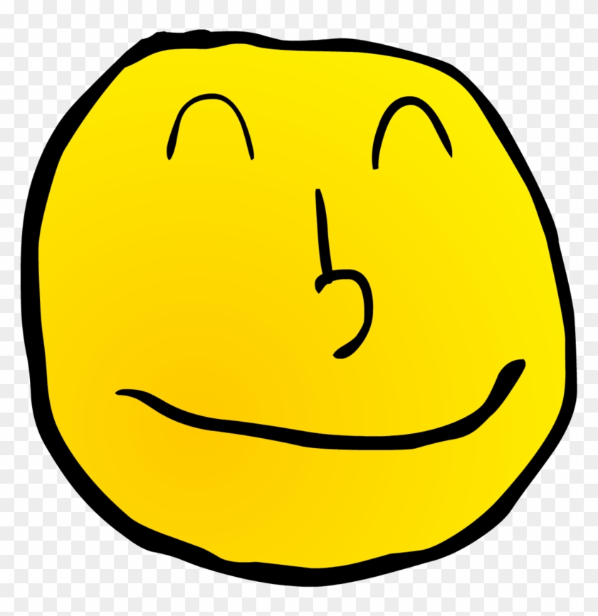 A Happy Smiling Face By Vigorousjammer On Clipart Library - Clip Art #1454545