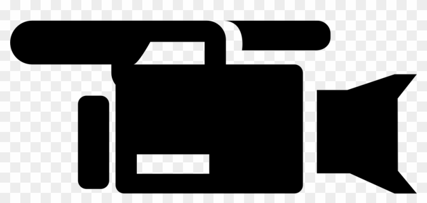 Library Black And White Huge Transparent - Video Camera Logo Png #1454610
