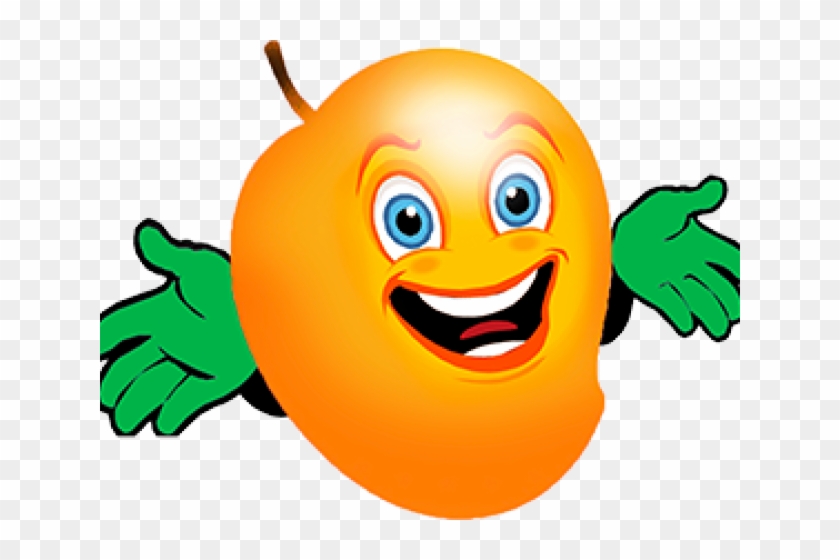 Smileys Clipart Mango - Alphonso Mango Cartoon #1454653