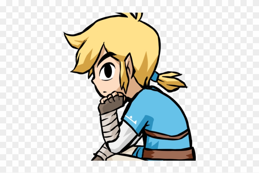 The Legend Of Zelda Clipart Link Official Art - Breath Of The Wild Toon Link #1454667