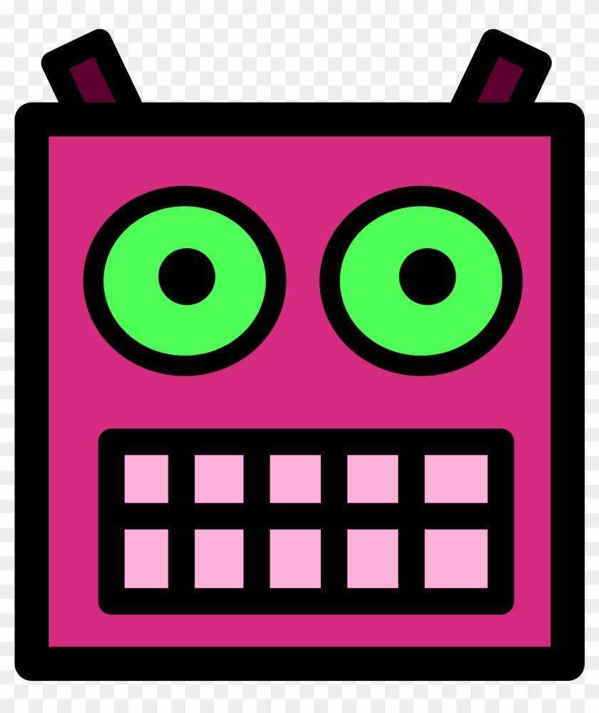 Stupid Test Transparent Background - Robot Face Clipart #1454698