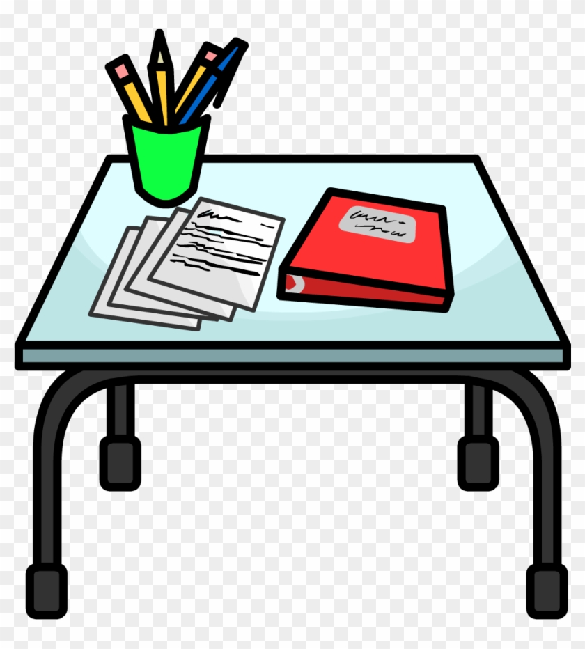 Writing Desk - Club Penguin Writing #1454727