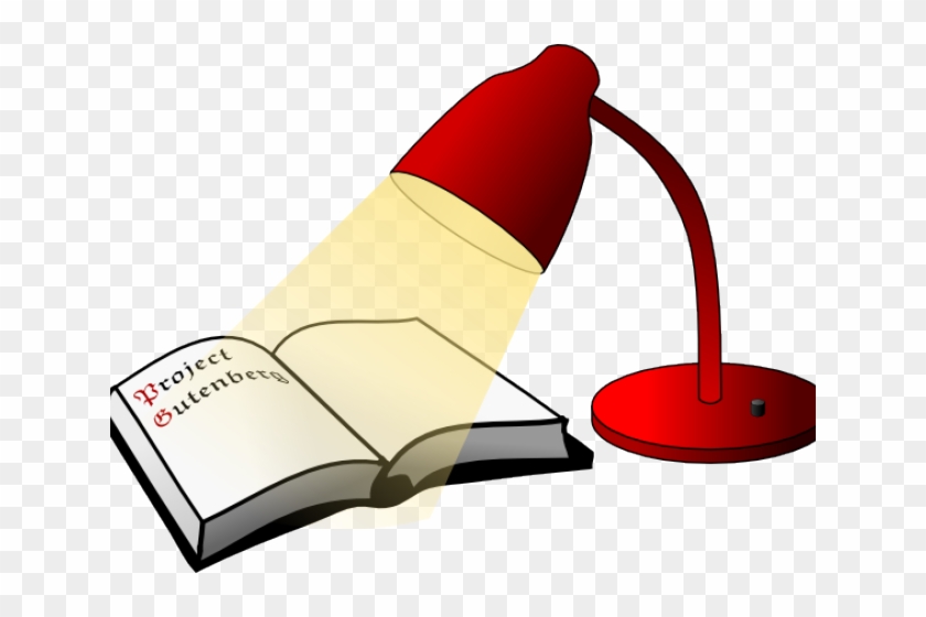 Desk Clipart Lamp - Desk Clipart Lamp #1454730
