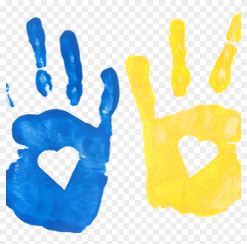 Free Handprint Clipart 19 Handprint Clip Black And - Zumba Kids #1454732