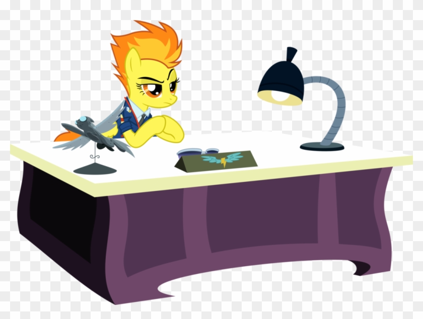 Desk Clipart Clear Desk - My Little Pony Office #1454742