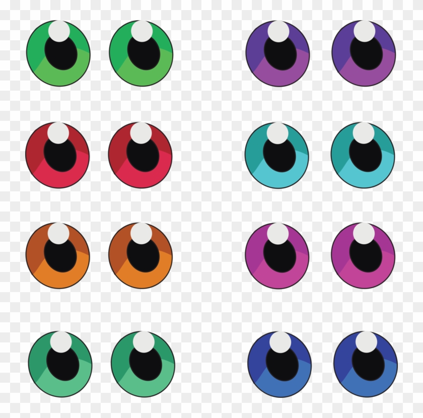 Human Eye Visual Perception Contact Lenses - Lenses Png #1454784