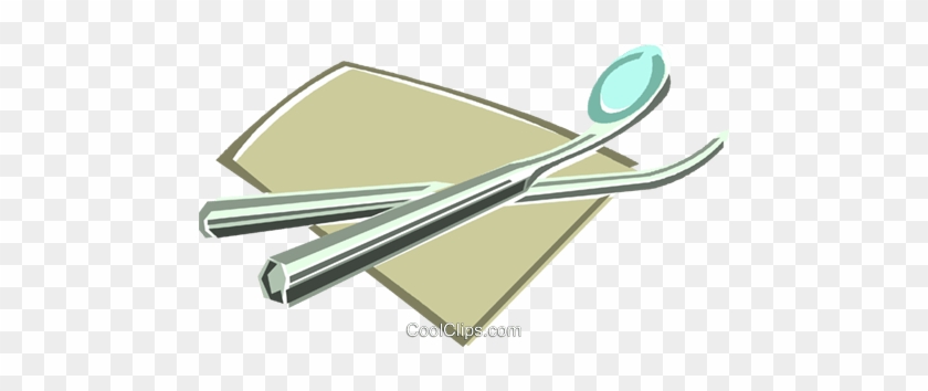 Dentist Instruments Royalty Free Vector Clip Art Illustration - Instrumentos De Dentista Png #1454914