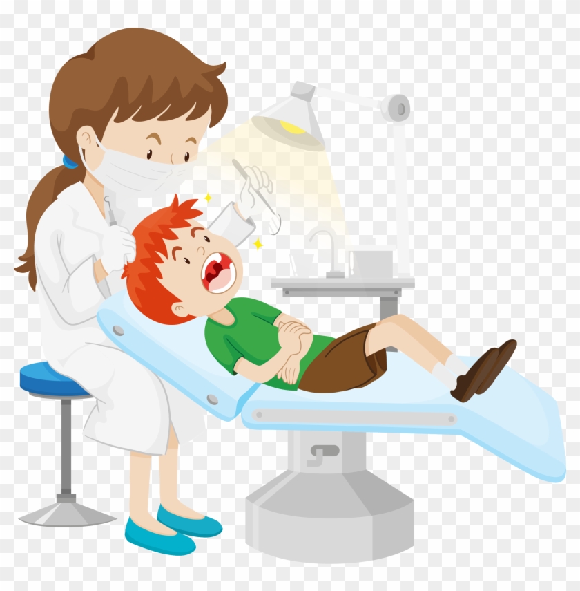 Dentistry Royalty Free Clip Art Make Up - Dentist Illustration #1454928