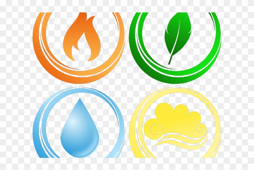 Elements Clipart Basic Die 4 Elemente Symbole Free Transparent Png Clipart Images Download