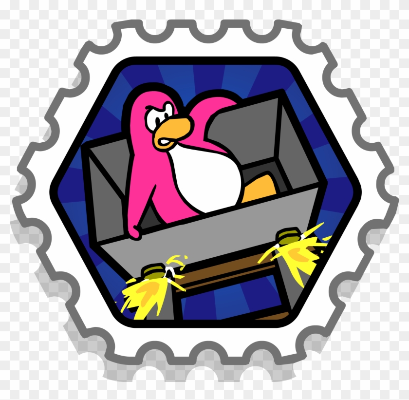 Mine Grind Stamp Club Penguin Wiki Fandom - Club Penguin Ace Pilot Stamp #1455158
