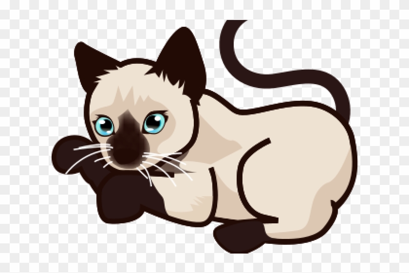 Siamese Cat Clipart Clip Art - Siamese Cat Clipart #1455283