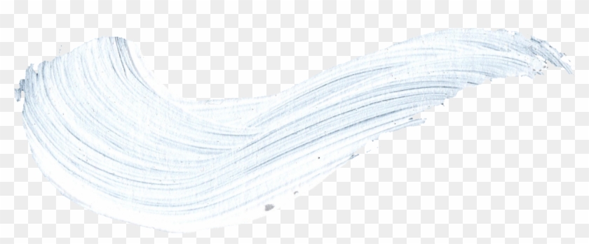 1193 × 439 Px - Paint Stroke White Png #1455307