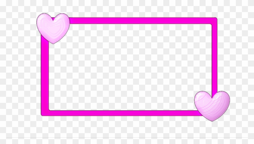 2nd Free Border By Xxbabybluestarxx - Heart Frame Clipart Png #1455350