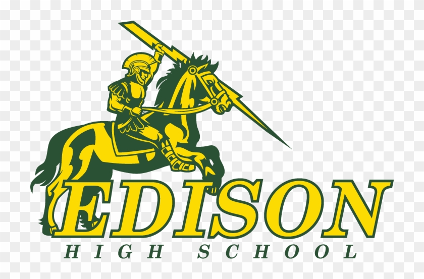 28 Collection Of Charger Mascot Clipart - Edison High School Logo #1455516