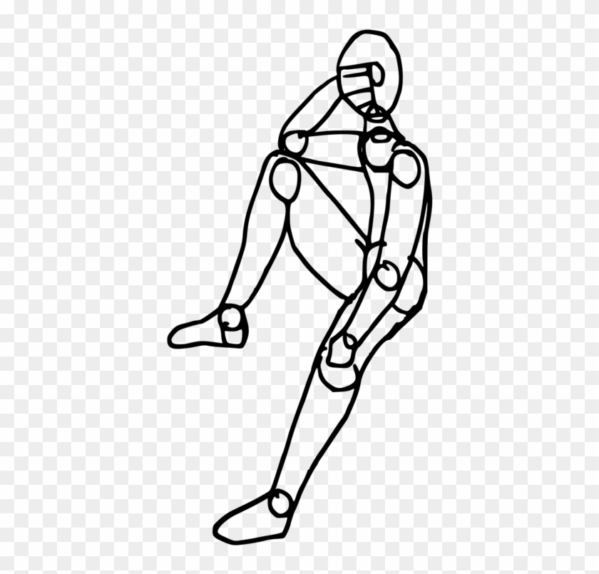 Human Figure Figure Drawing Stick Figure - Human Stick Figure Drawing #1455629