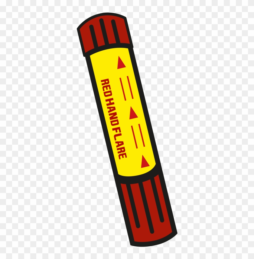 Red Hand Flare Vector - Red Hand Flare Png #1455673