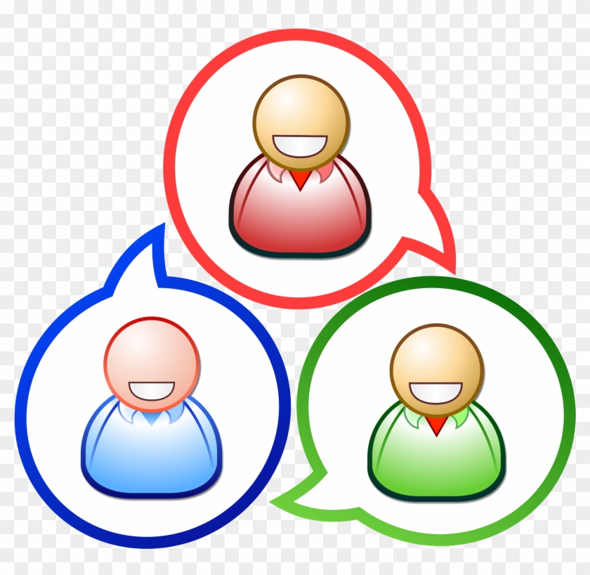 File - Nuvola Debate3 - Svg - Three People Debate #1455794