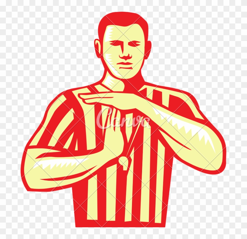 Basketball Referee Png - Basketball Referee Drawing #1455951