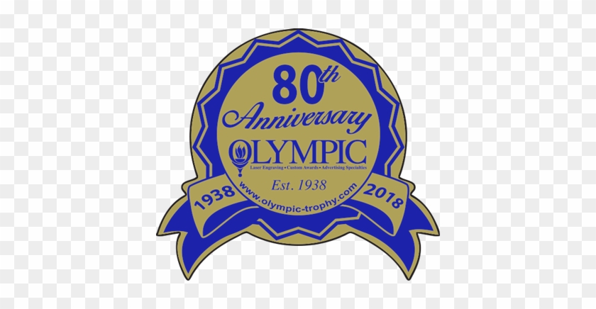 Olympic Trophy 80th Anniversary Ribbon - Olympic Trophy #1456176