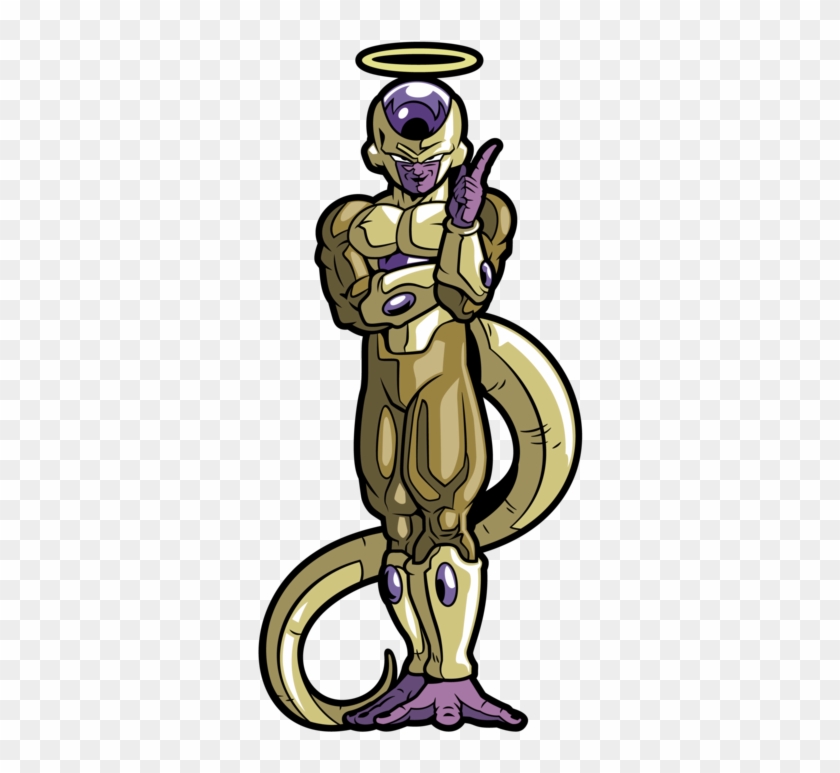 Golden Frieza Mini Figpin - Golden Frieza Mini Figpin #1456213