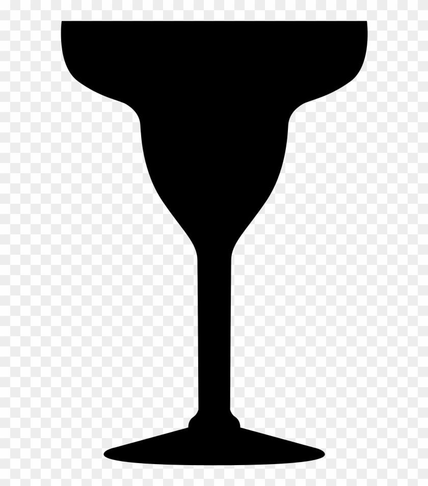 Alcohol Glass Margarita - Silhouettes Of Glassware #1456217