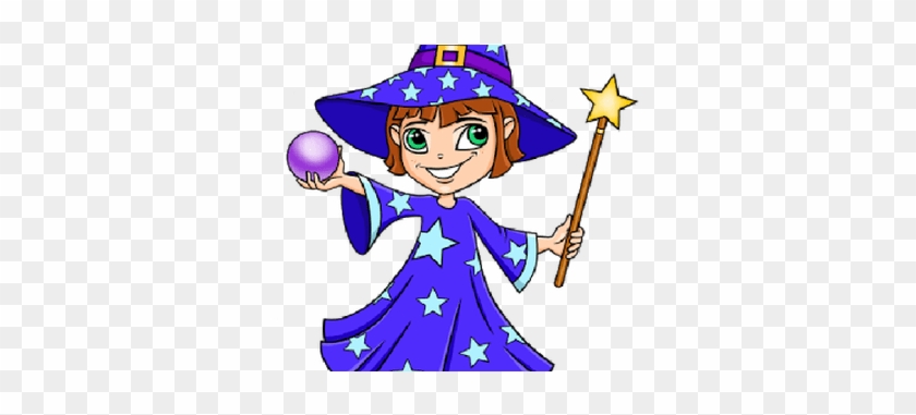 Download Wallpaper Clipart Full - Female Wizard Images Cartoon #1456300