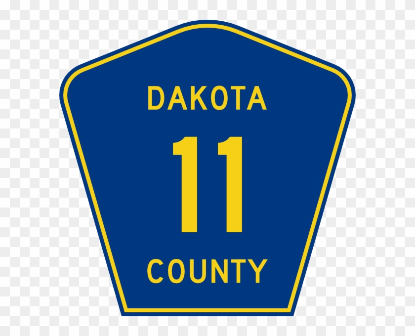 Free Vector Dakota County Route Clip Art - Free Vector Dakota County Route Clip Art #1456328