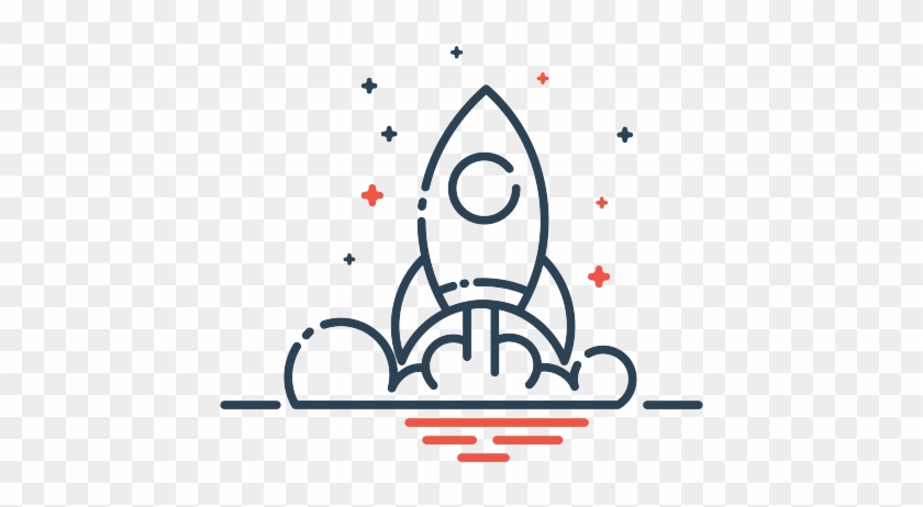 Fly Rocket Icon #1456357