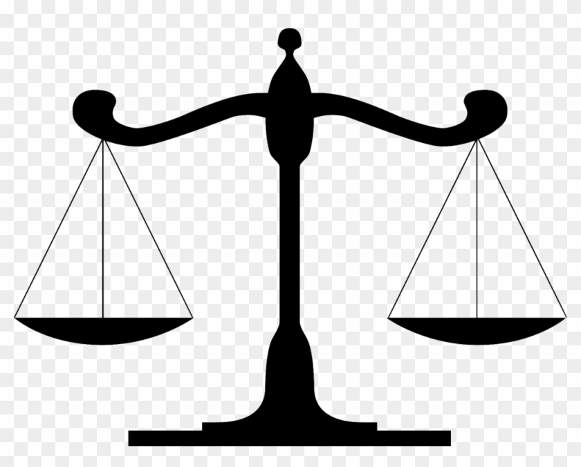 Lawyer Clipart Criminal Lawyer - Scale Symbol #1456393