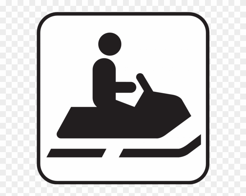 Snowmobile Safey Course - Clipart Of Snowmobile #1456491