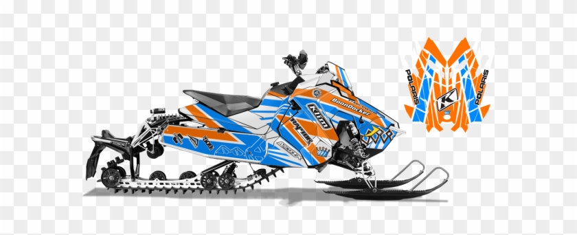 Image Of Polaris Axys Rush Switchback With Curtis Mountain - Savage Kits Vinyl Graphic Decal Kit For Polaris Axys #1456513
