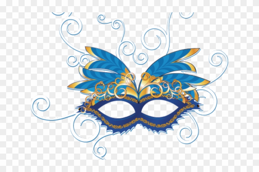 Masquerade Clipart New Orleans Mask - Transparent Background Masquerade Clipart #1456592