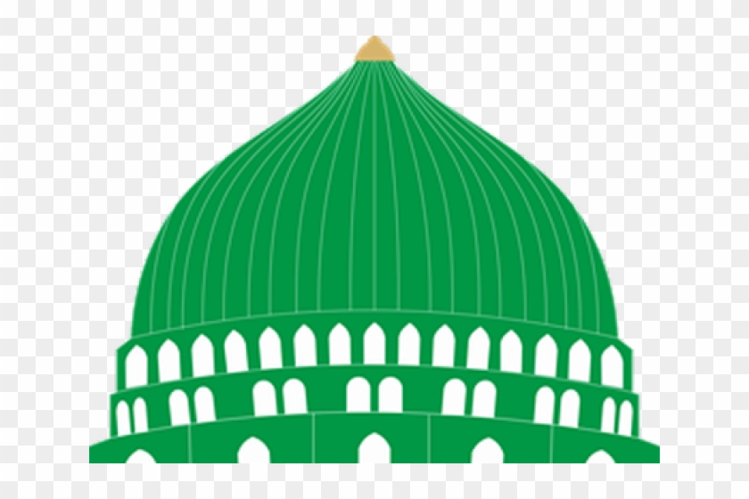 Quran Clipart Masid - Masjid E Nabvi Drawing #1456648