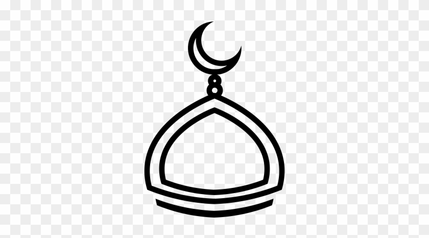 Masjid Drawing Clipart - Islamic Transparent Background Logo #1456656