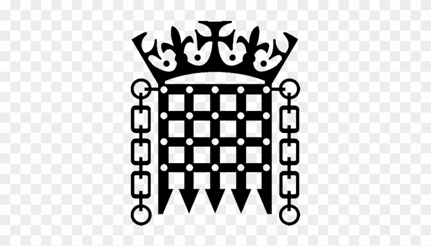 British Politicians Bearing Brooms And Plastic Bags - House Of Commons Logo #1456772