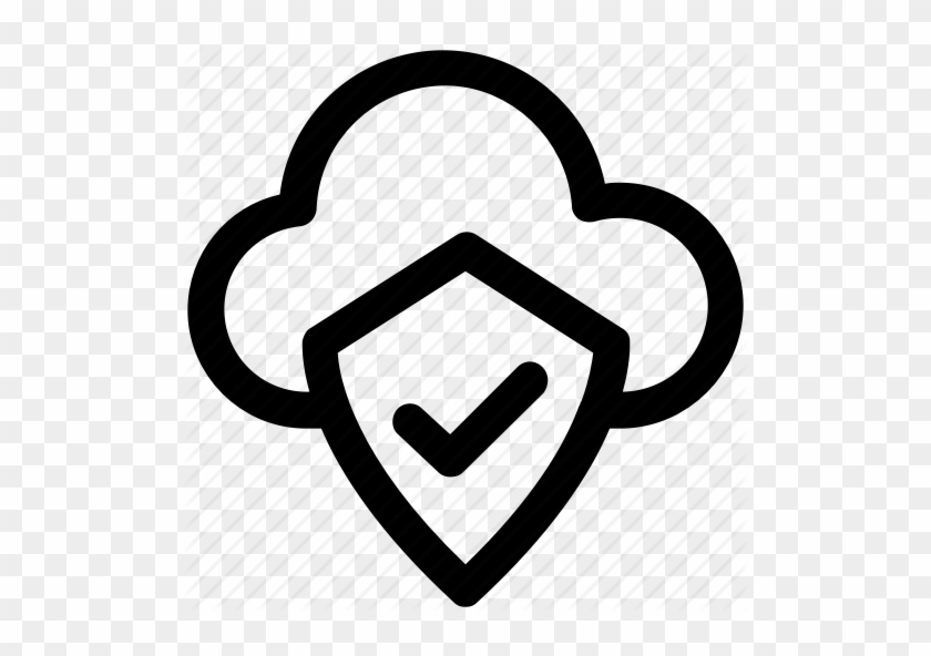 Security Shield Clipart Svg - Cloud System Icon #1456788