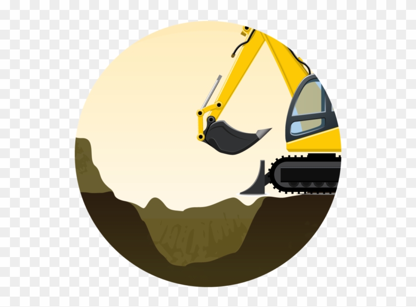 Trenches - Clip Art Construction Trucks #1456835