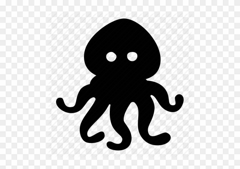 Baraban Solid Animals People By Icojam Octopus - Squid Icon #1456858