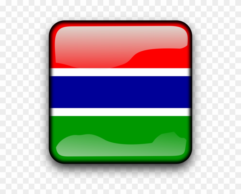 Flag Of The Gambia National Flag Computer Icons - Flag #1456868