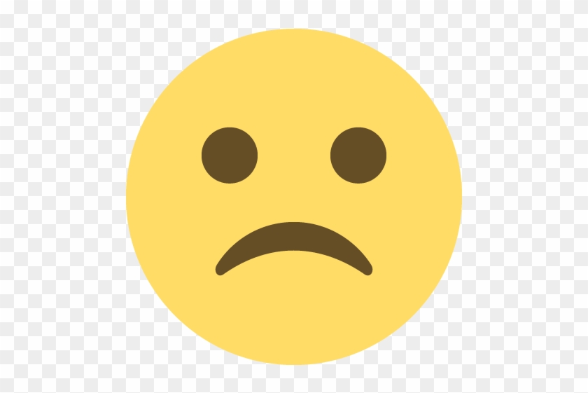 Frowning Smiley Face - عکس ایموجی ها #1456917