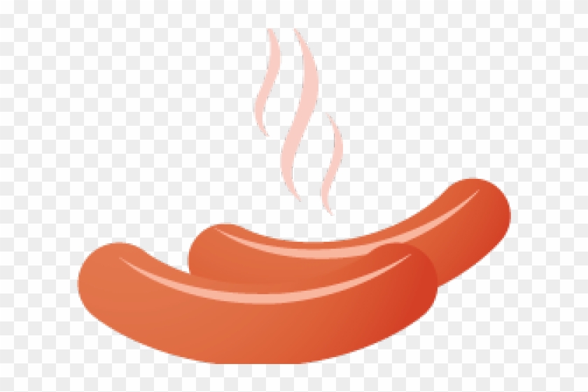 Sausage Clipart Frankfurter - Сосиски Вектор Пнг #1457123