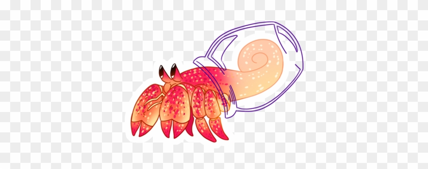 Hermit Crab Sticker Set - Hermit Crab Sticker Set #1457124