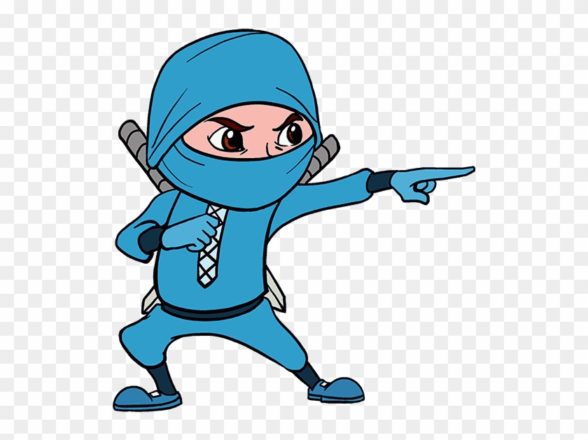 How To Draw A Cartoon In Few - Human Ninja Cartoon #1457271